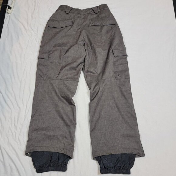 Sessions Deluxe Shell Snowboard Pants | Size Large | Gray Waterproof Ski Pants - Picture 15 of 16